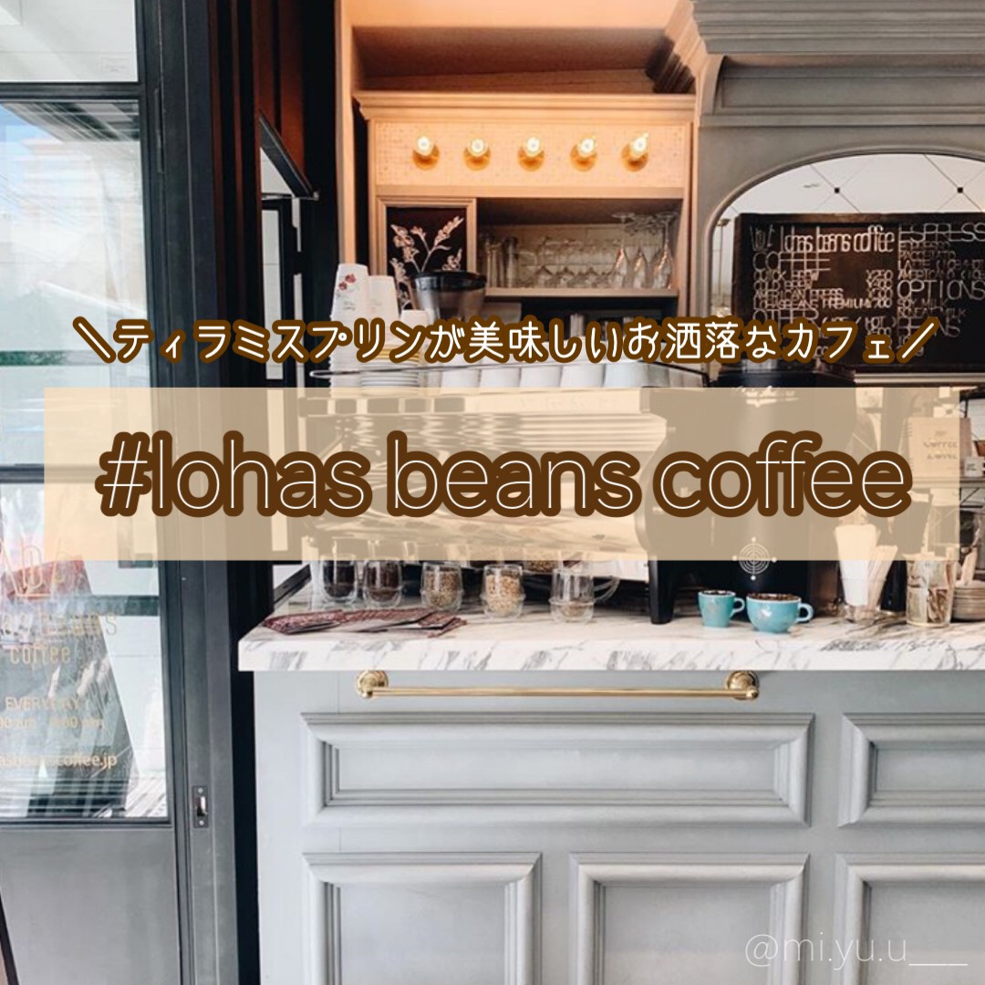 < 東京 >ティラミスプリンの美味しい表参道カフェ lohasbeanscoffee