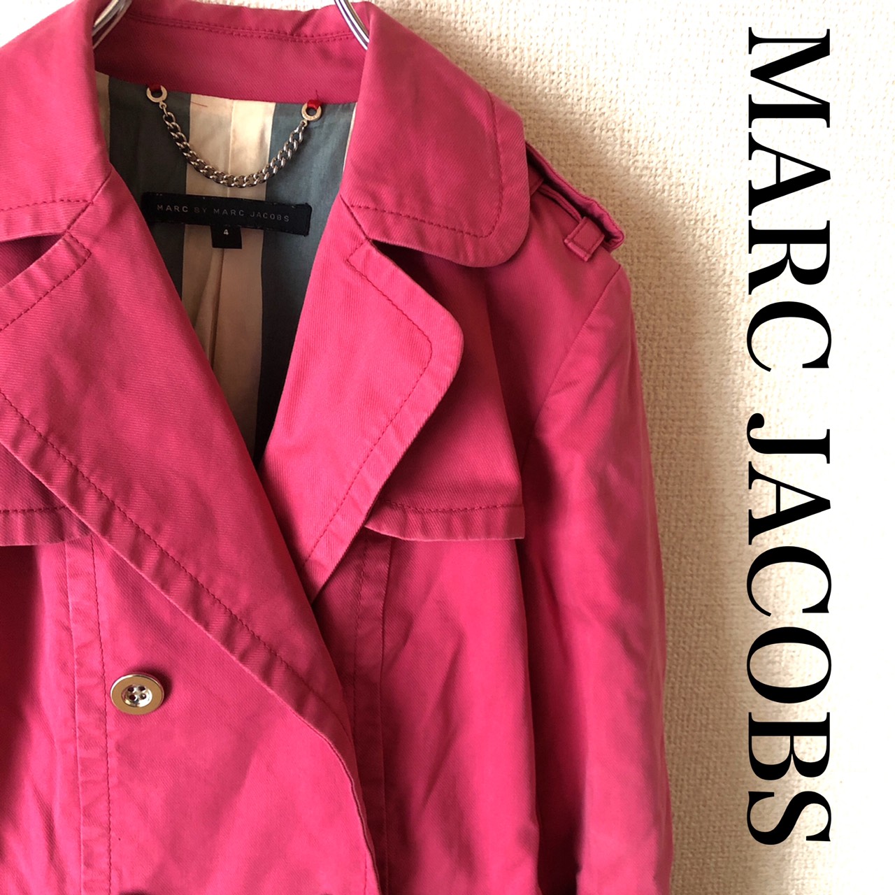 MARC BY MARC JACOBS トレンチコート | 黄色い古着屋