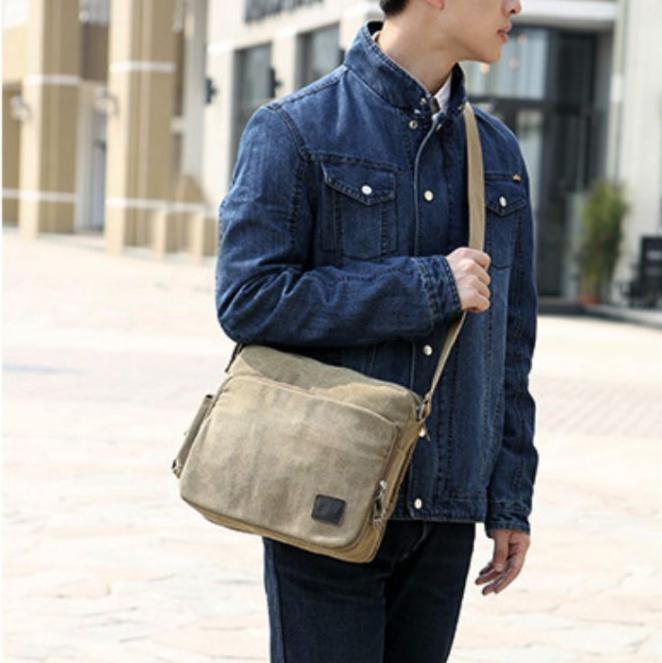 ショルダーバッグ メンズ トートバッグ ズックカバン 鞄 ワンショルダー 斜めがけ 欧米風 lalibera
