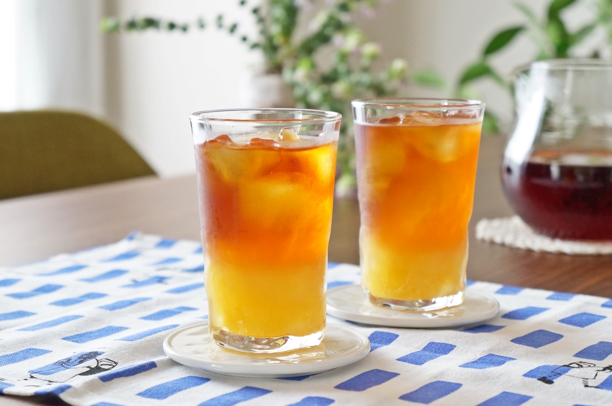 暑い夏にスマッシュヒット！【ルイボスティー】とオレンジジュースで簡単アレンジ！