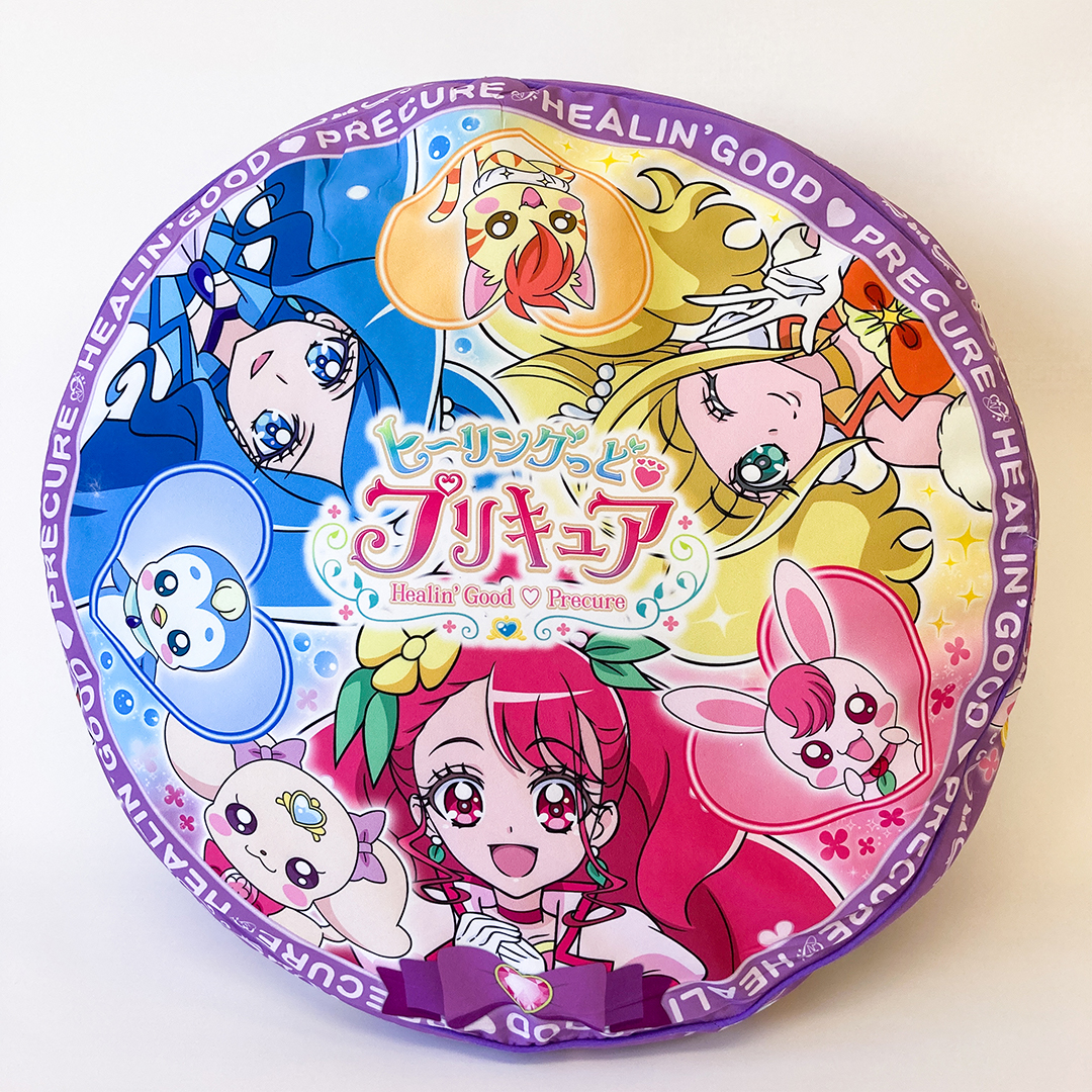 新品 正規品!!  ヒーリングっどプリキュア♡ラウンドクッション入荷中 プリキュアシリーズ