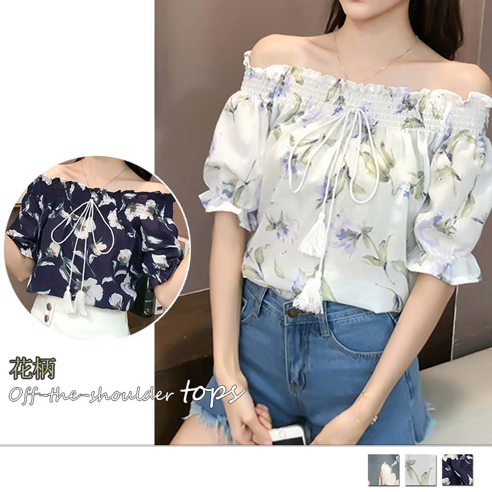 可愛い 花柄 ブラウス
