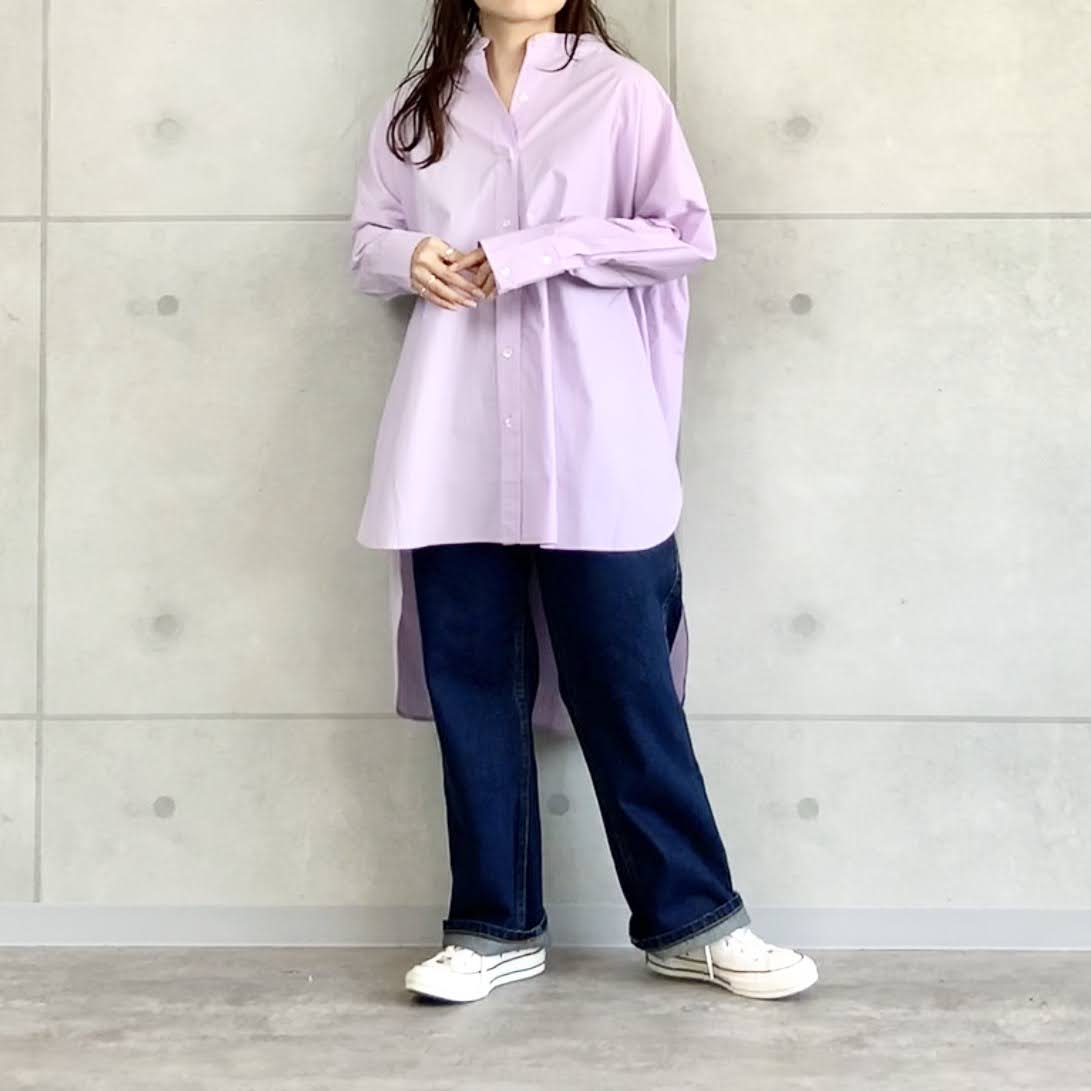 【１枚でおしゃれなんてズルすぎる...！】”こなれ感”はミディシャツがおすすめ♡
