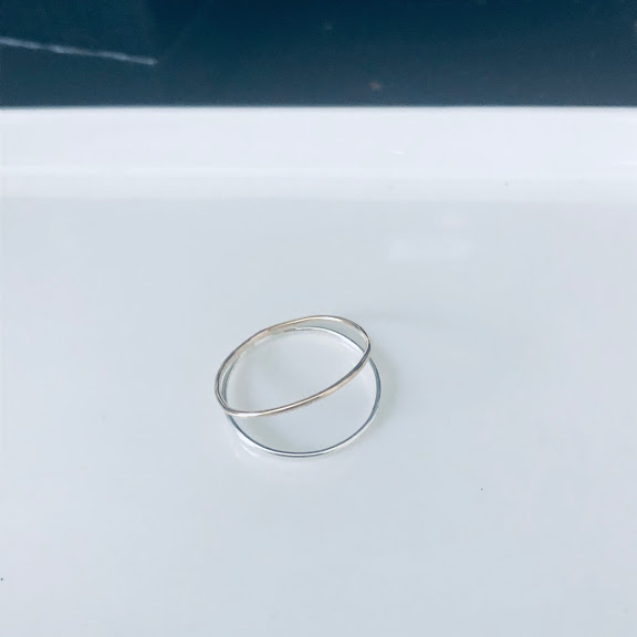 10K＆silver2color RING