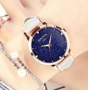 【存在感抜群❤】　輝く満天の星空をイメージ！　ロマンティック溢れるデザイン特化の腕時計