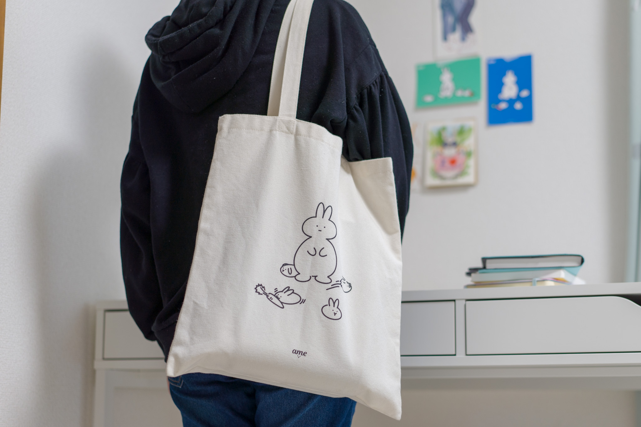 うさぎのトートバッグ かわいいうさぎ達と一緒にお出かけしよう Base Mag うさぎのトートバッグ かわいいうさぎ達と一緒にお出かけしよう Base Mag