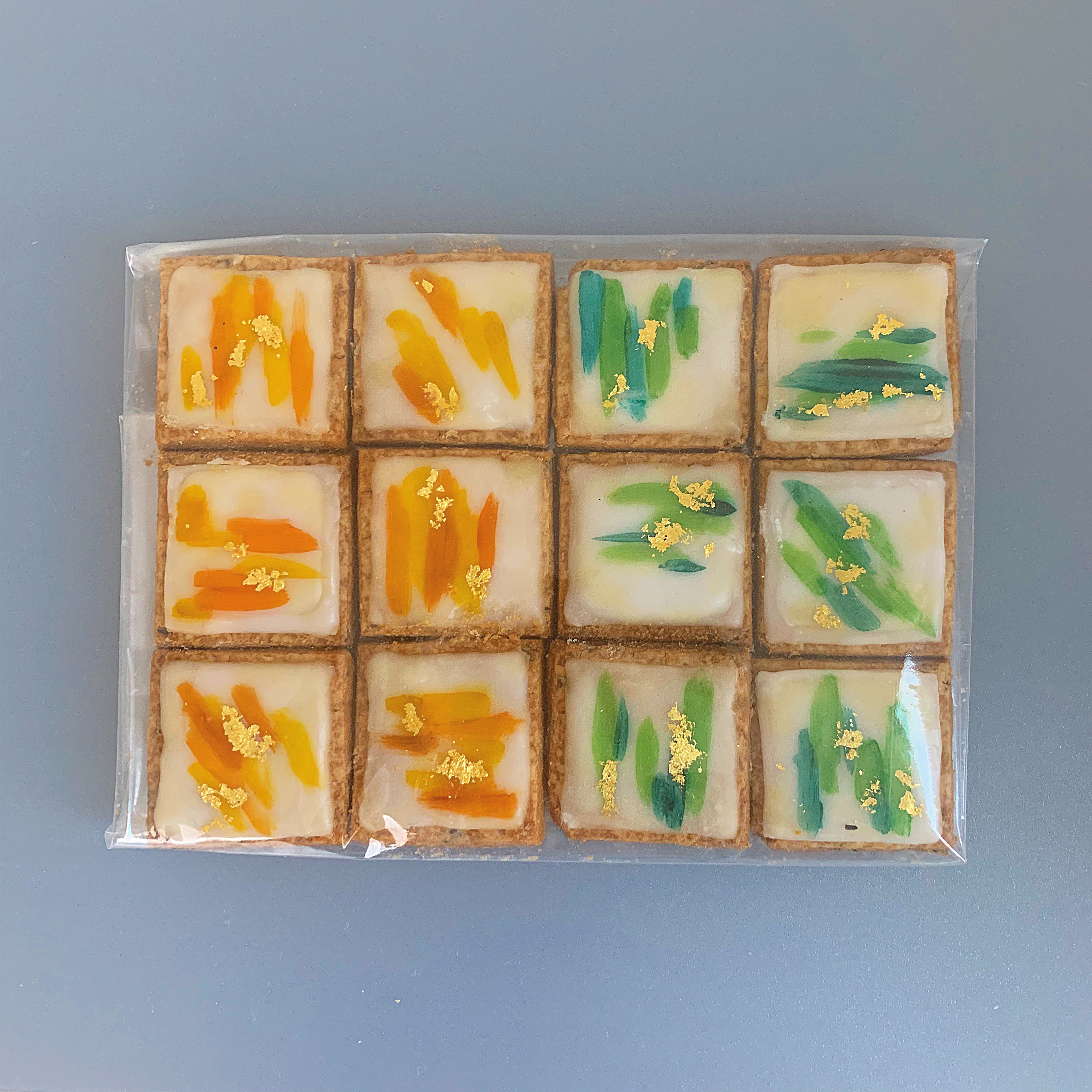 【可愛くて食べられない】水彩画をイメージしたアイシングクッキーBOXのご紹介