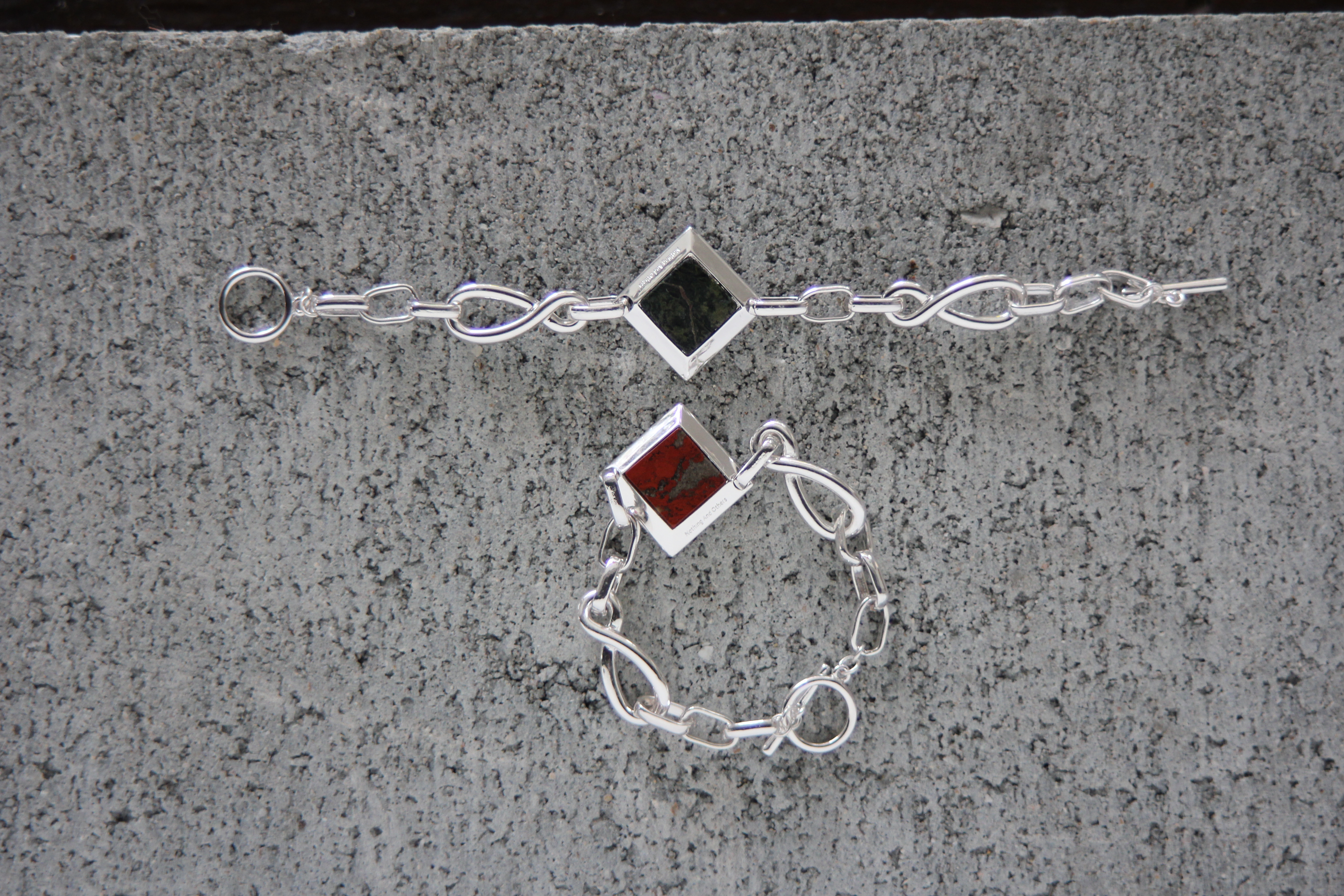  [Nothing And Others] stone chain bracelet　のご紹介です！