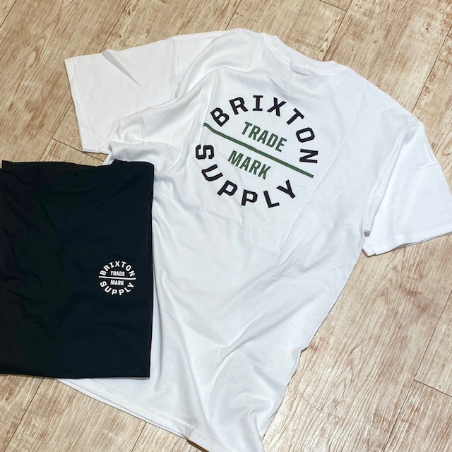 BRIXTON定番シャツが新入荷！シンプルで涼しげなTEE♪