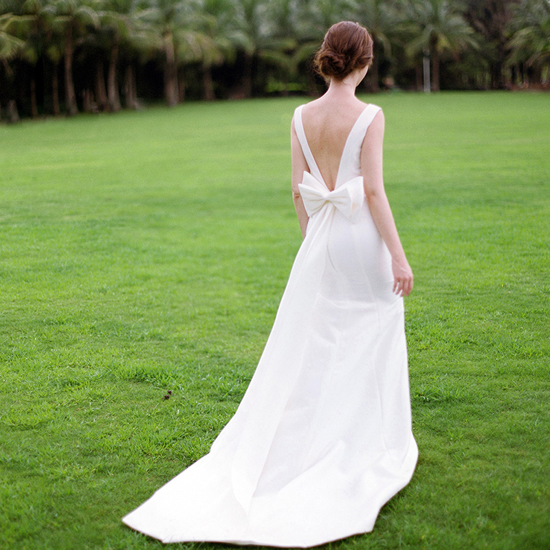 【eanda wedding】バックスタイルで差をつけて♡ドレスは360°見られています：)　　
