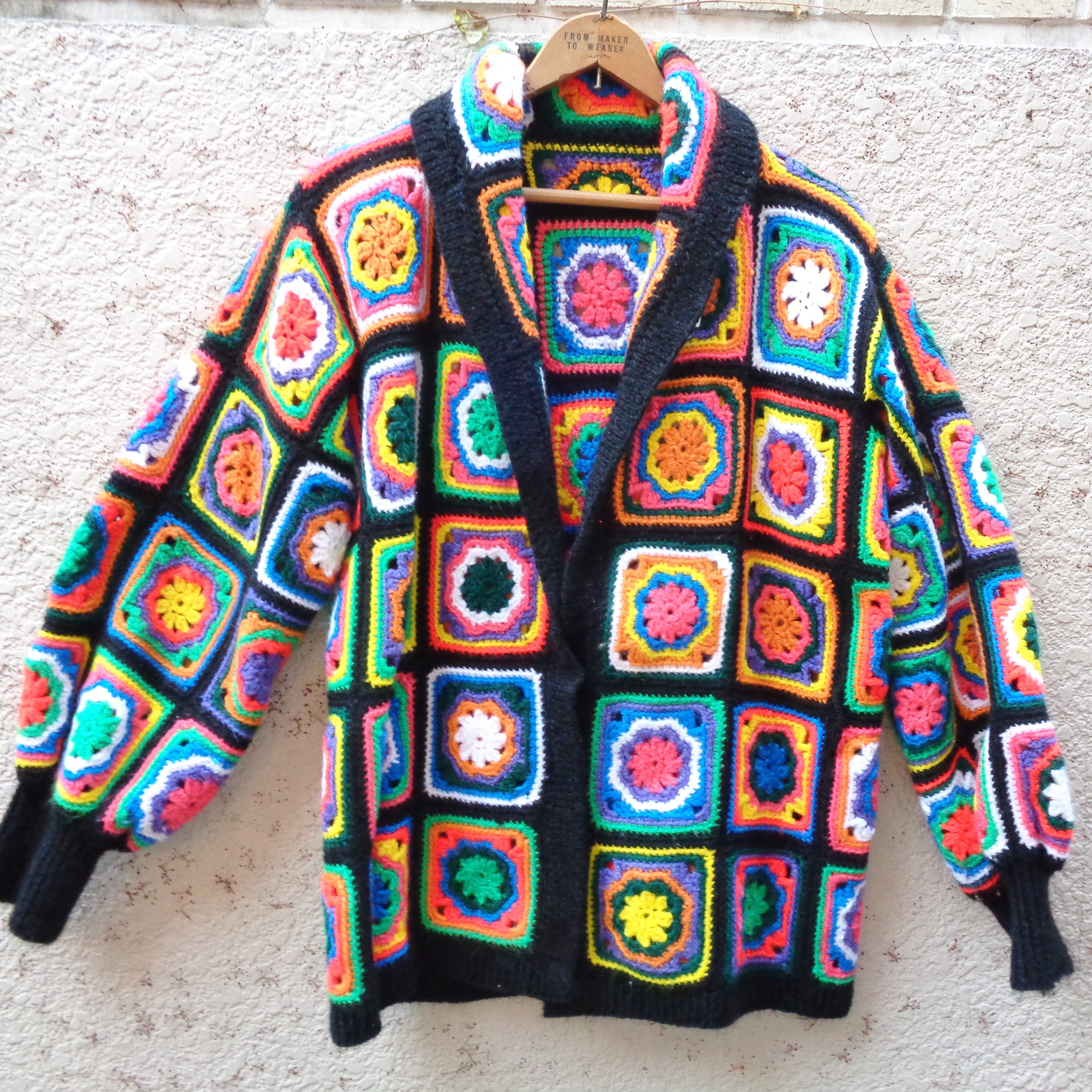70s’ Crochet Cardigan