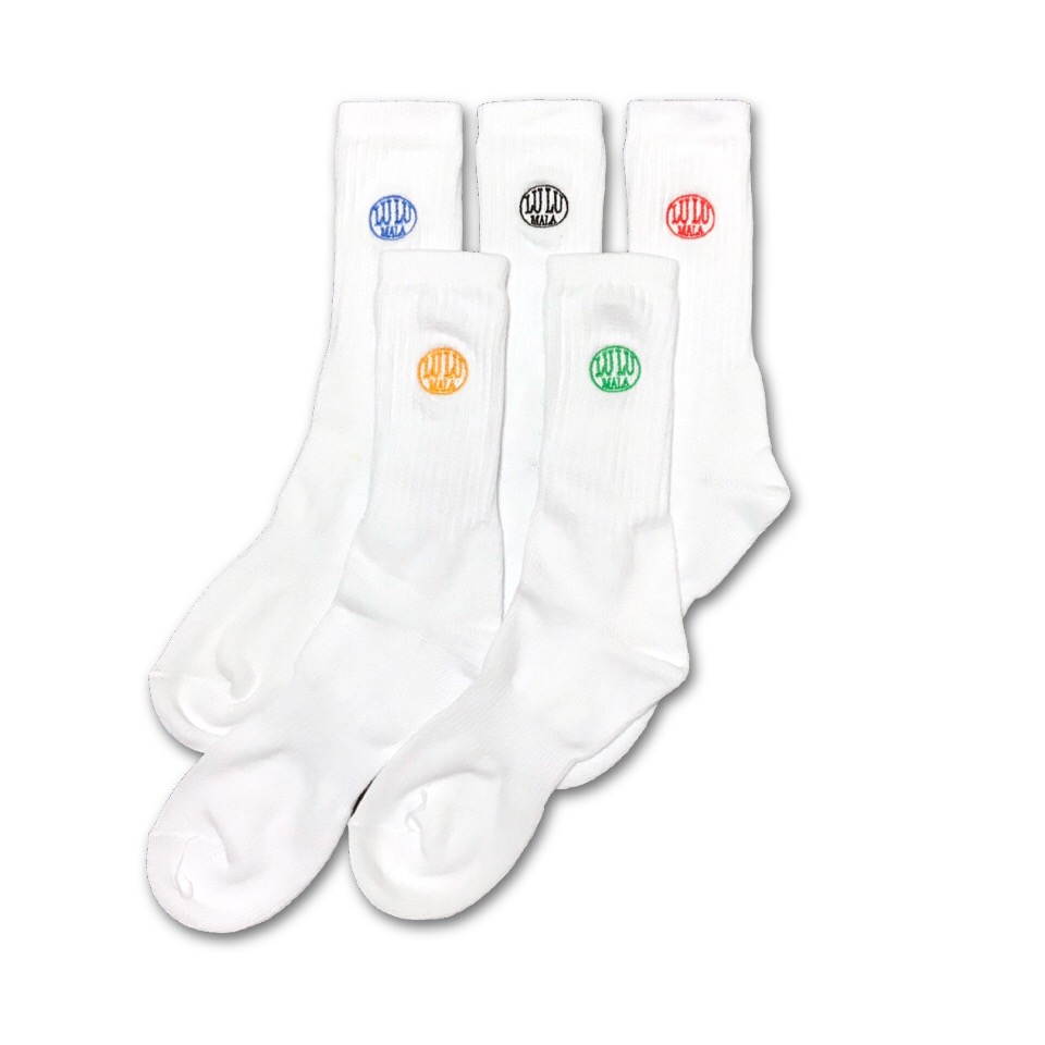 【GOOD Goods. GOOD Life】Logo Socks/Olympic Color