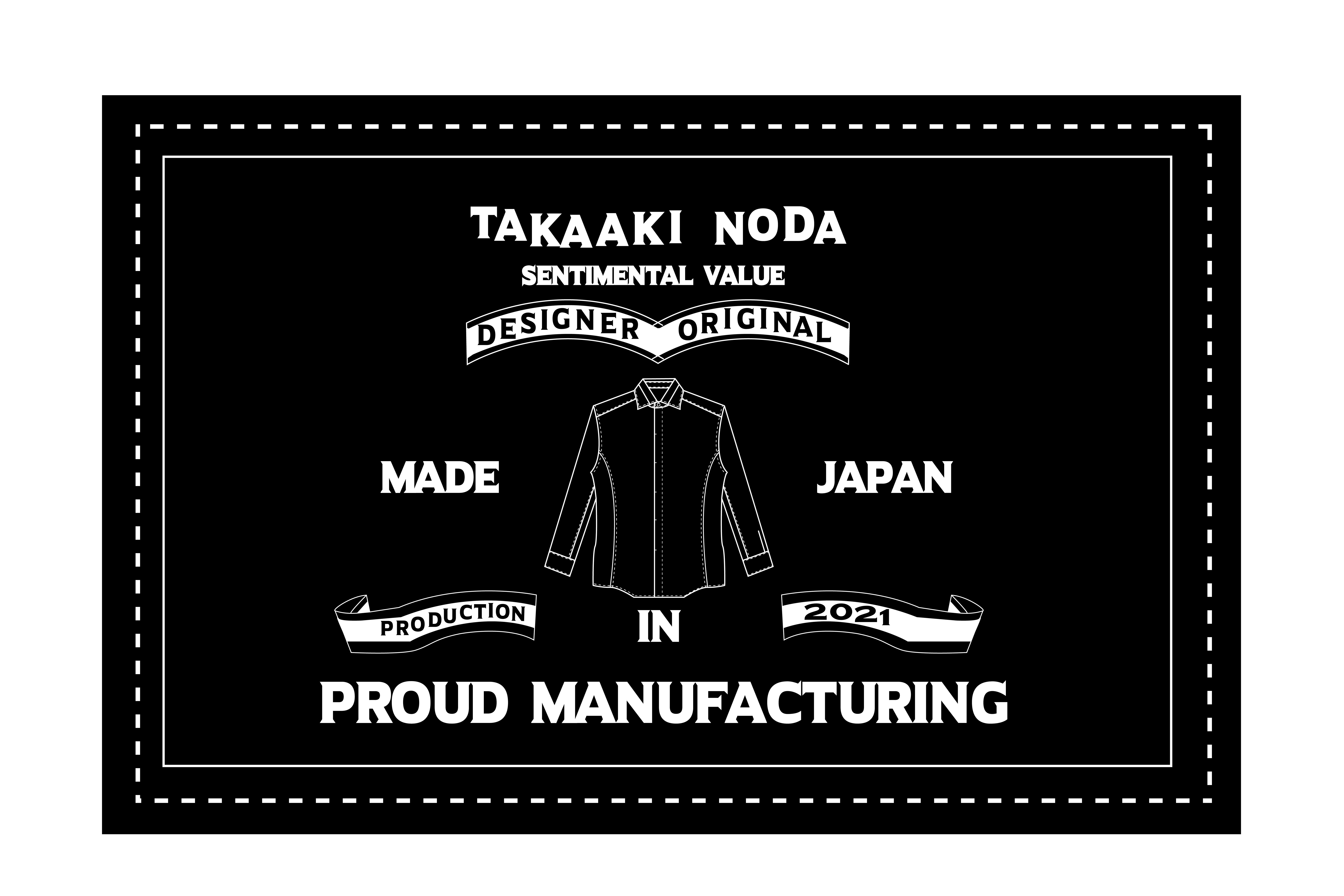 日本製の物作りに拘りと誇りを込めたメンズファッションブランドtakaaki noda