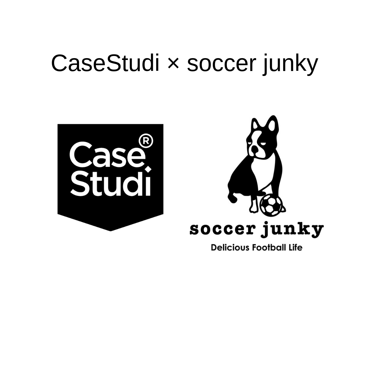 CaseStudi soccer junkyとのコラボAirPodsケース発売！！