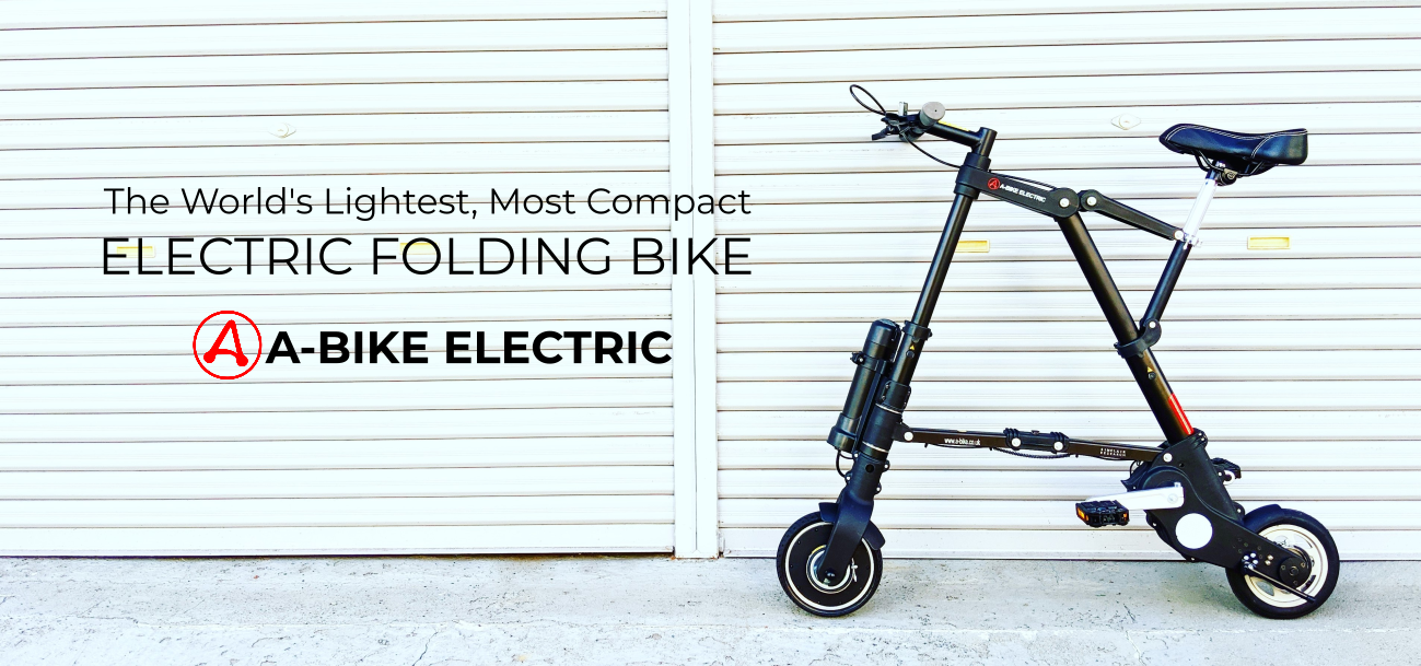 携帯するeバイク ”A-BIKE ELECTRIC” 新登場！！！