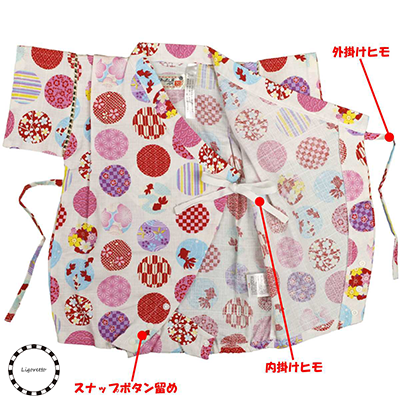 夏祭りや花火大会に着せたい ベビー用甚平風ロンパース Base Mag