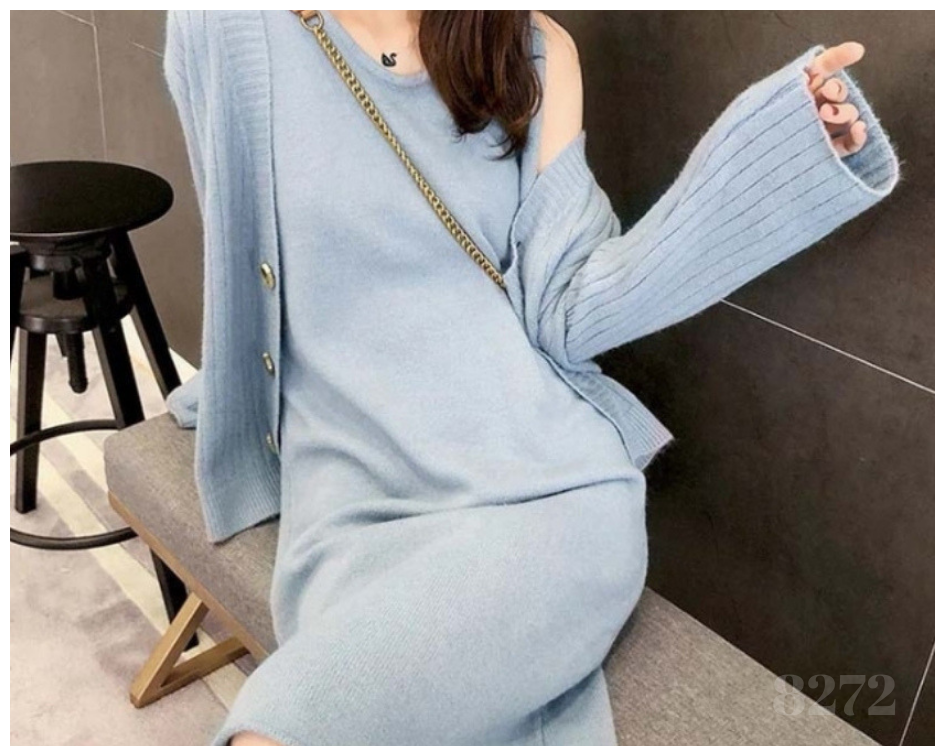 合コンにおすすめのモテ服 男受けするニットワンピ カーディガンのセットアップ Base Mag 合コンにおすすめのモテ服 男受けするニットワンピ カーディガンのセットアップ Base Mag