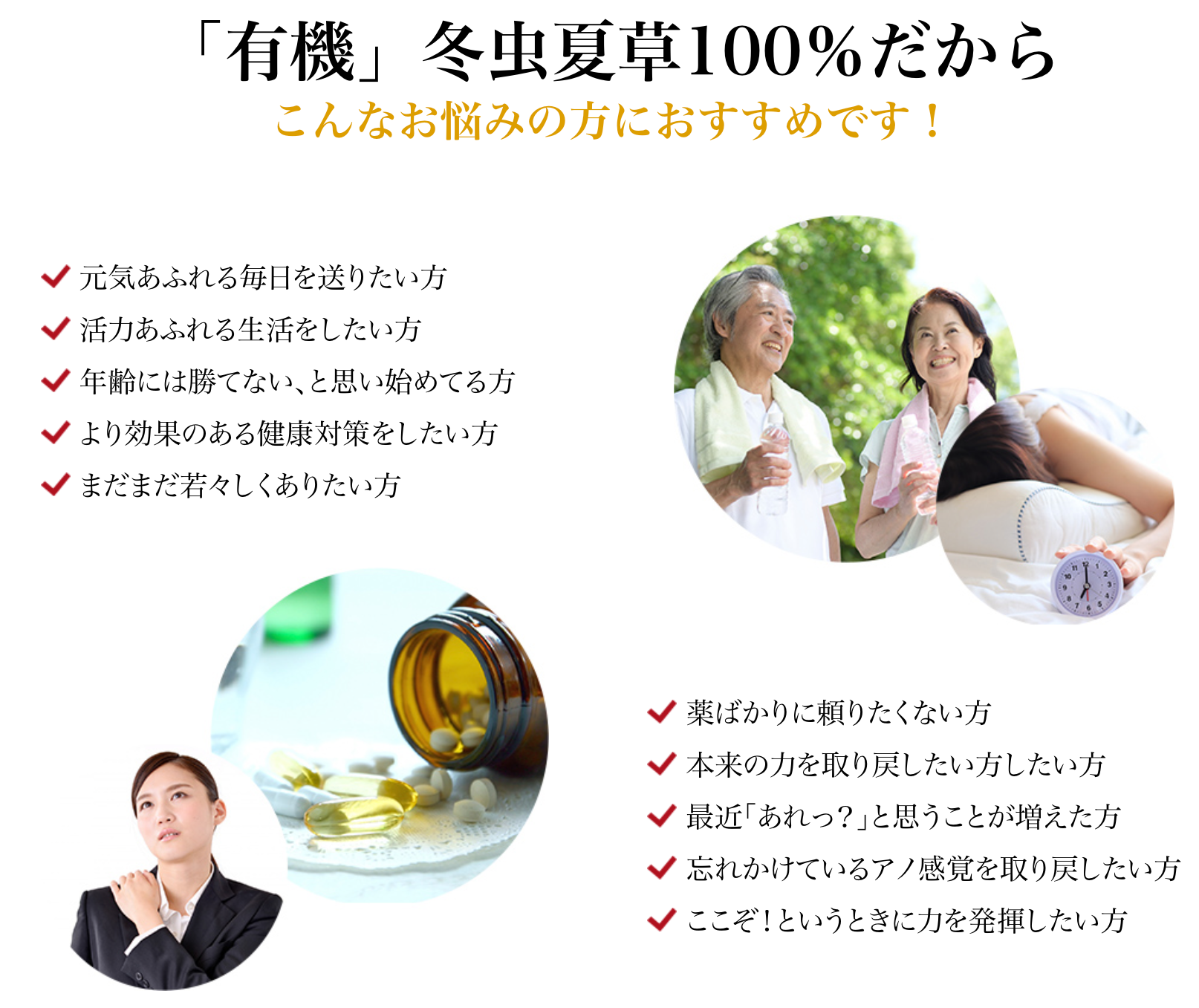 オーガニック100％ 安心して飲めるサプリを『有機冬虫夏草』発売☆