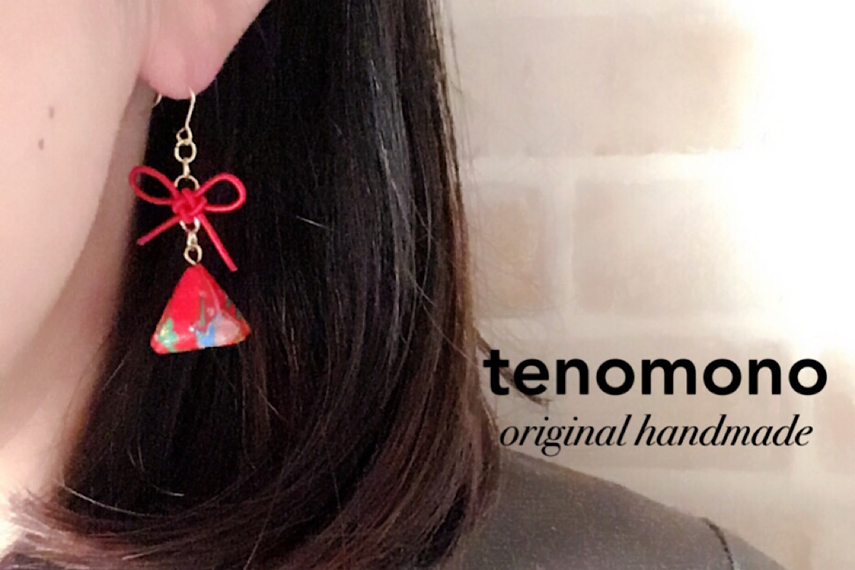 お正月はもうすぐ。お参りに身につけたい縁起の良いピアス。 | tenomono
