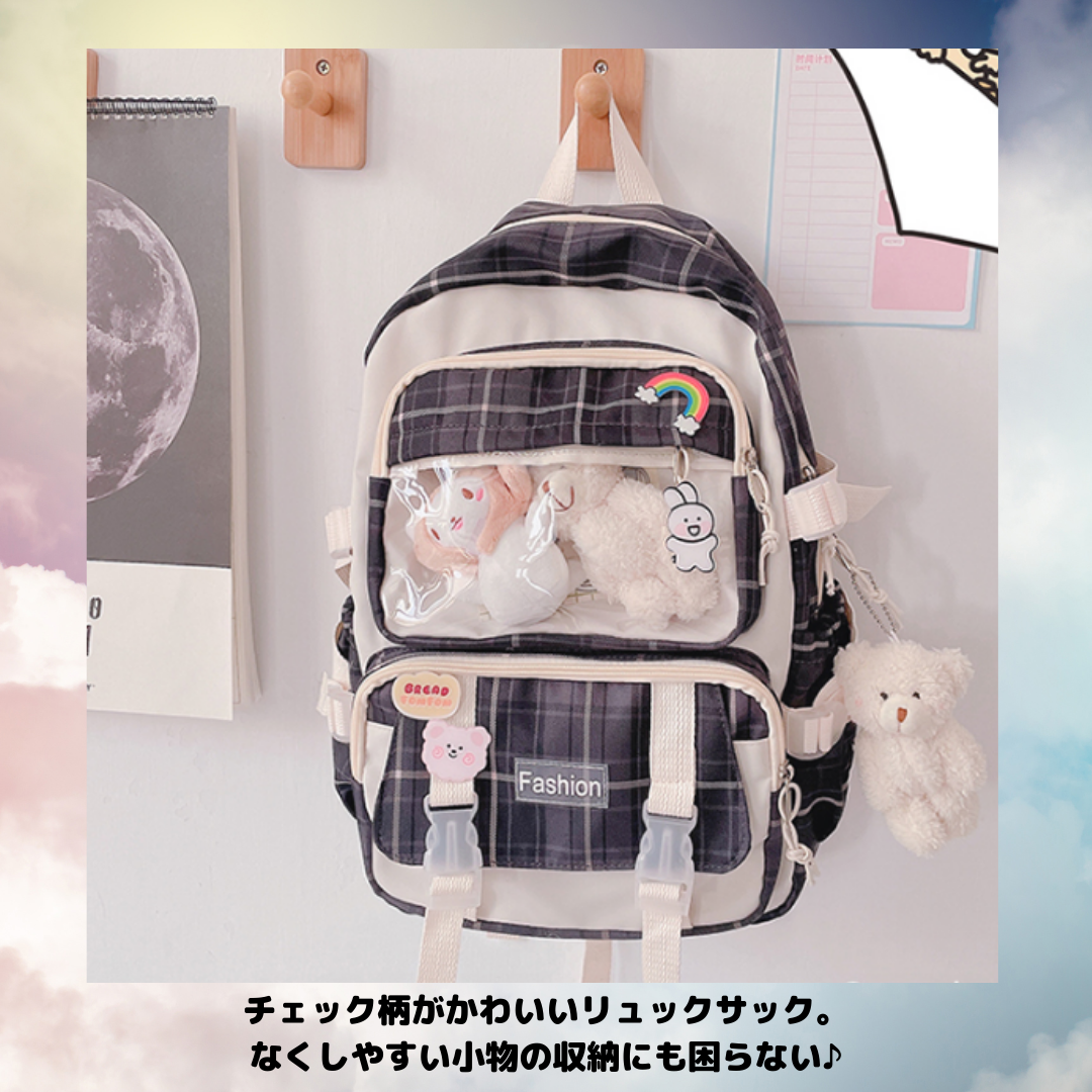学生さんに ゆめかわリュック Luluca 韓国トレンドファッションluluca ルルカ