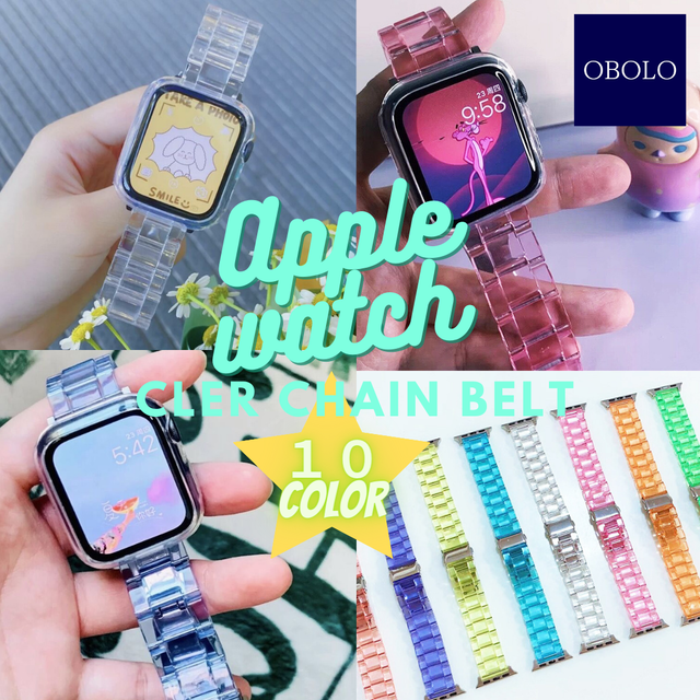 気分を変えて♫Apple Watchベルトでイメチェン！