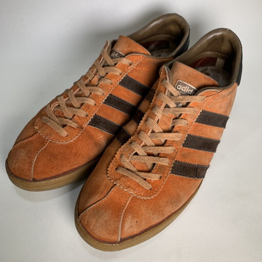 70 S Adidas アディダス Trinidad トリニダード オリジナル オレンジ スエードスニーカー アイランドシリーズ フランス製 Us8 5 希少 ヴィンテージ Ba 858 Rm1227h Agito Vintage