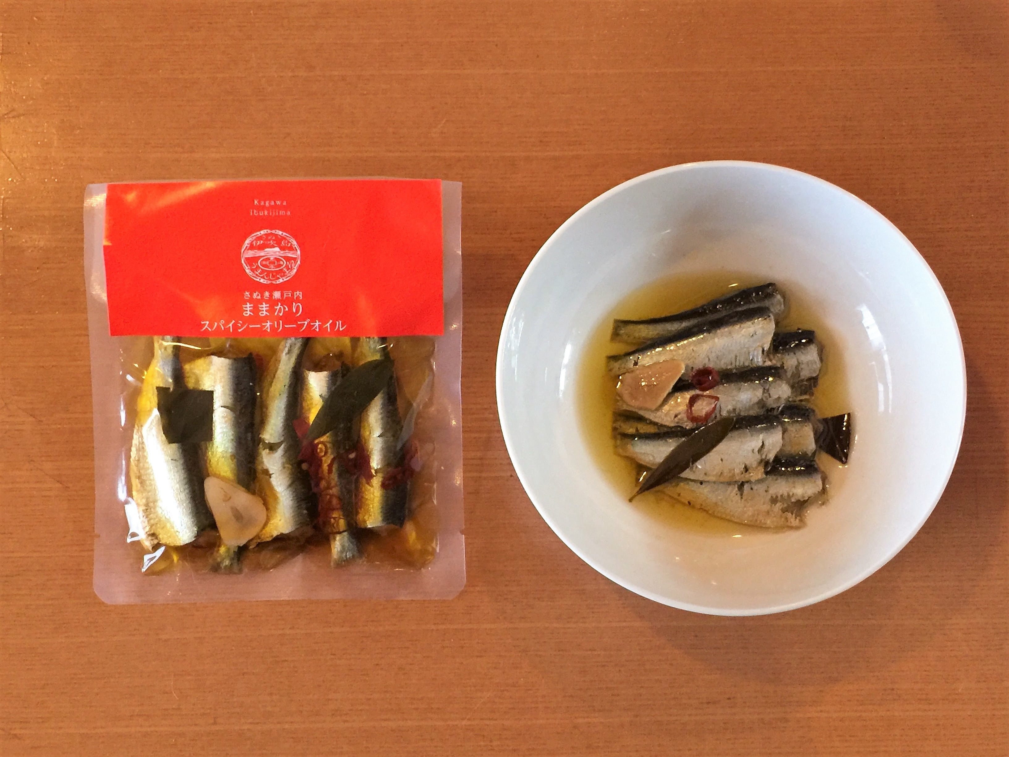 ままかりスパイシーオリーブオイル Ibukiさぬきサーディンshop