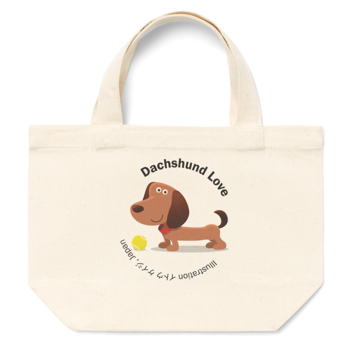 Dachshund Love ケイジ イトウのトートバックs Dachshund Design