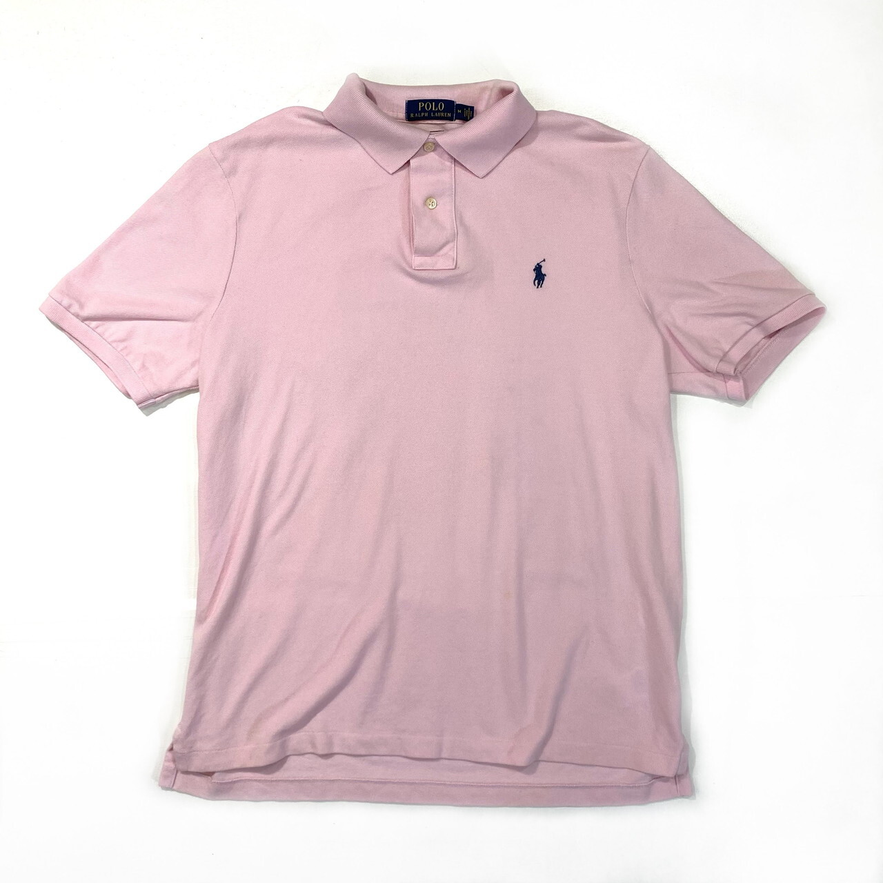 Ralph Lauren ラルフローレン Classic Fit ポロシャツ メンズm ピンク 古着 ポロシャツ Cave 古着屋 公式 古着通販サイト