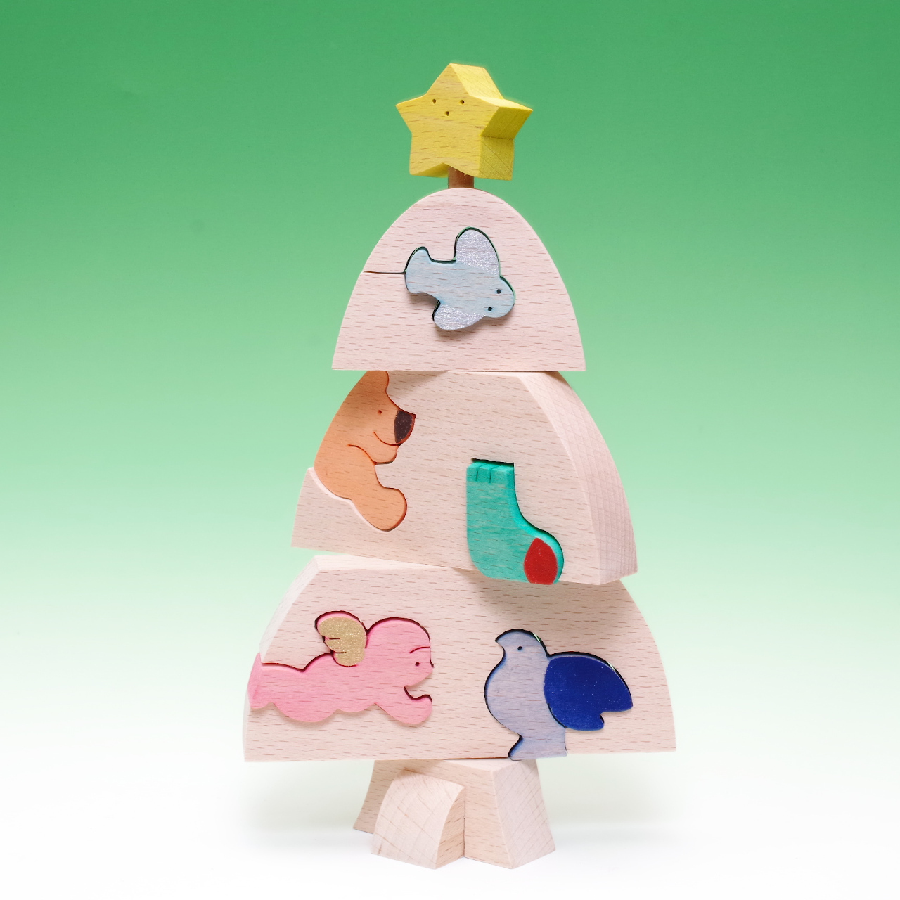 小黒三郎 エンゼルクリスマスツリー おもちゃ箱 イカロス 公式ネットショップ