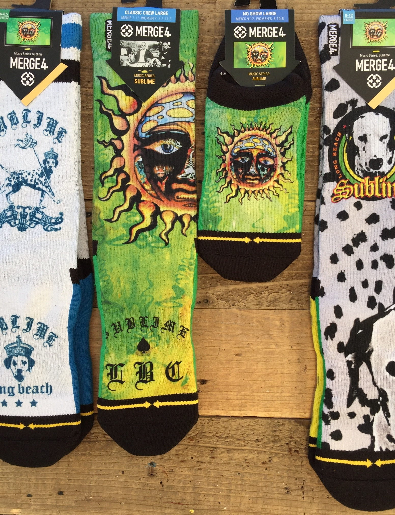 日本未入荷 Merge4 Socks Sublime ソックス 靴下 肉厚 お洒落ソックス サブライム レゲエ Emigeneralstore