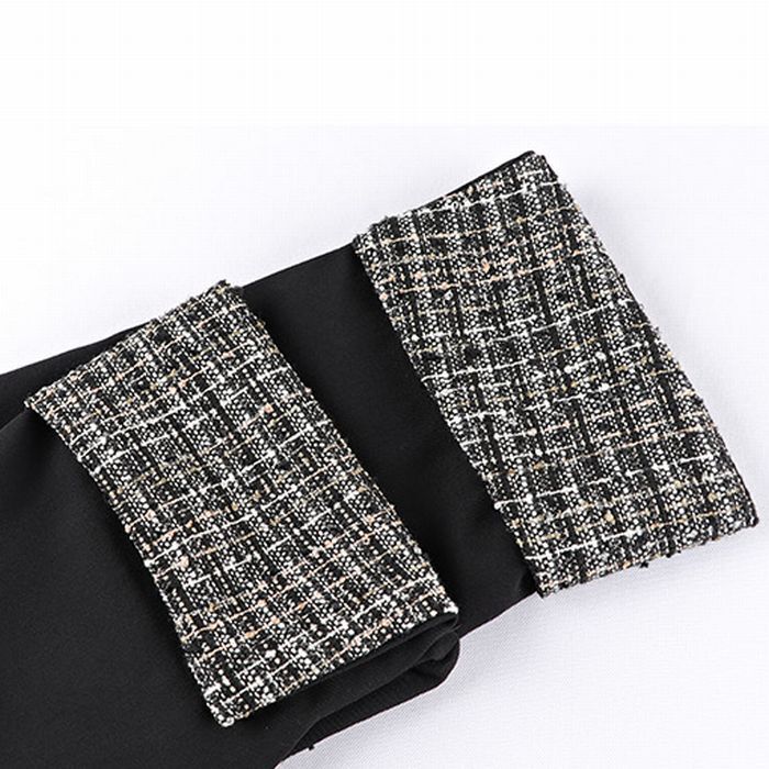 テーラードジャケット 袖折り返し 韓国ファッション レディース ジャケット 袖チェック柄 シングルボタン 長袖 レトロ Stitch Small Scented Wind Cuff Blazer Dtc 01 Value Rave Notice バリューレイヴノーティス 韓国ファッションやハワイアン