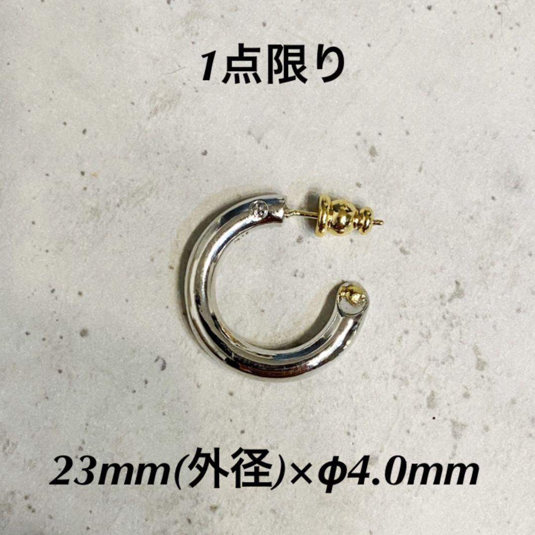 シルバーリング女性 1点限り フープピアス シルバー925 片耳左耳用 Japan Classic Store シルバーリング女性 1点限り フープピアス シルバー925 片耳左耳用 Japan Classic Store