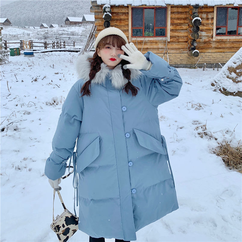 アウター ロング丈 中綿 コート フード付き ファー 暖かい 防寒 きれいめ カジュアル 大人可愛い 韓国ファッション Luluca 韓国 トレンドファッションluluca ルルカ