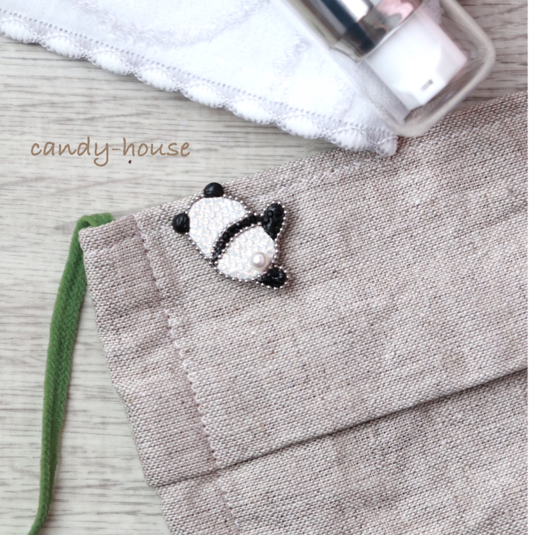 キット よじ登りパンダマスクチャーム Candy House