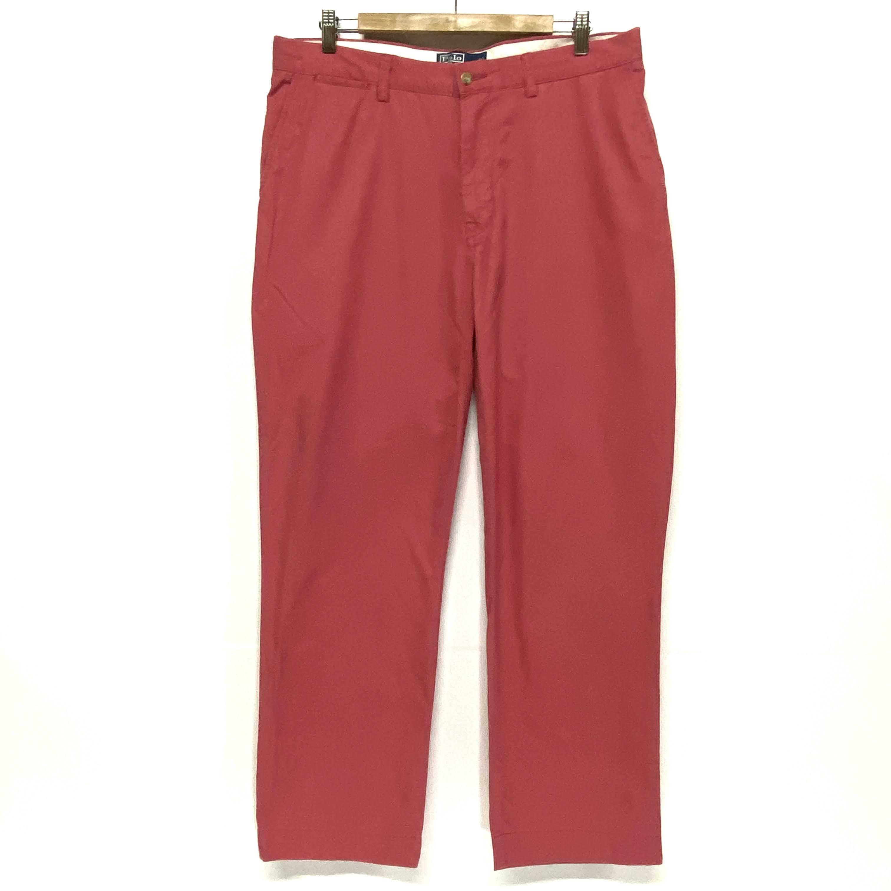 Ralph Lauren タック入り チノパンツ コットンパンツ メンズw36 古着 ロングパンツ Cave 古着屋 公式 古着通販サイト