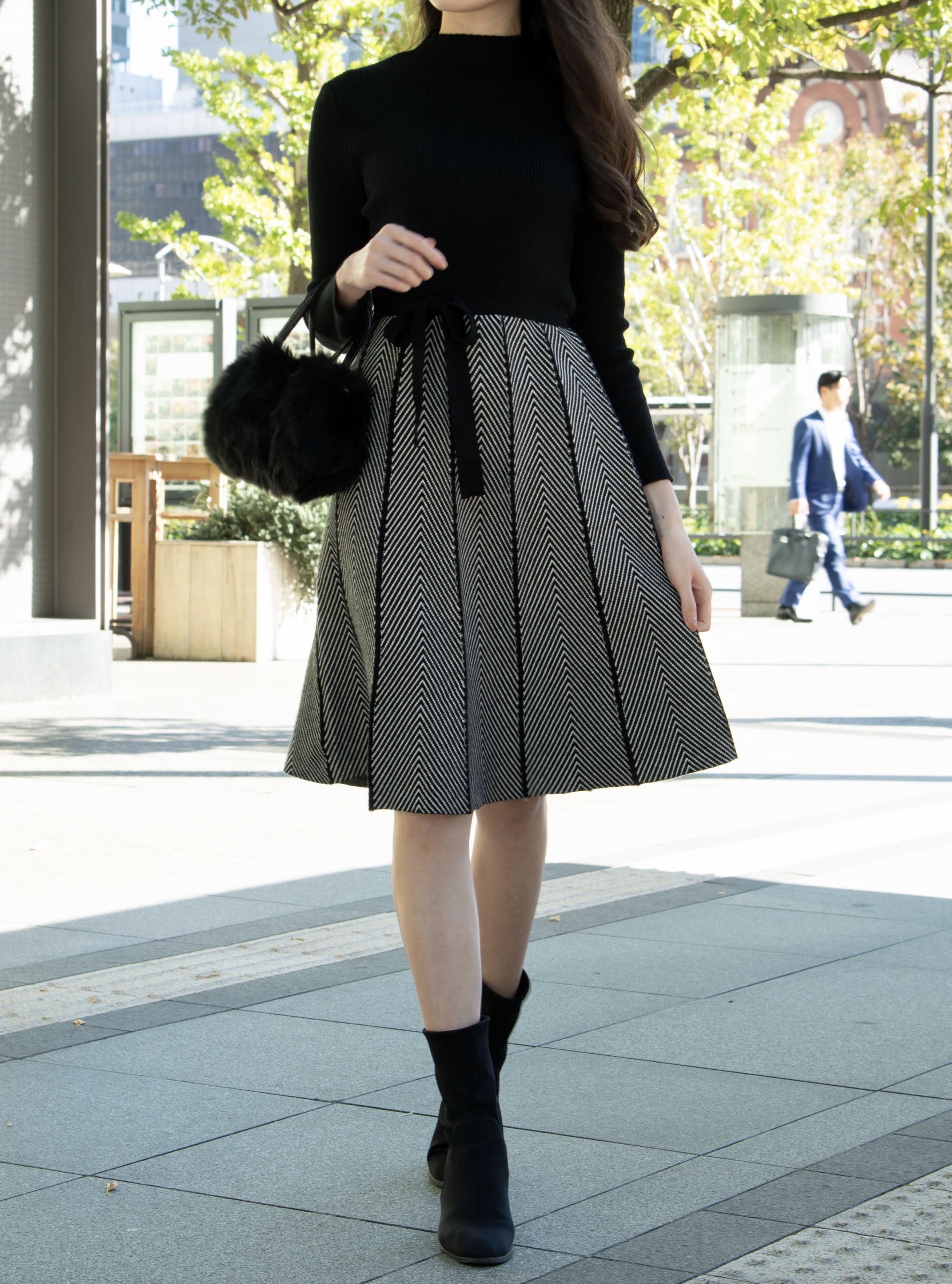 再々入荷serena Dress Aラインニットワンピース Eris 再々入荷serena Dress Aラインニットワンピース Eris