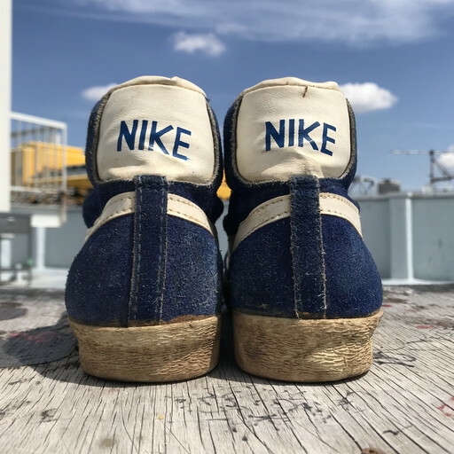 70 S 80 S Nike Blazer Hi Top ナイキ ブレザー スエード 青 ブルー オリジナル Us6 5 希少 ヴィンテージ Agito Vintage