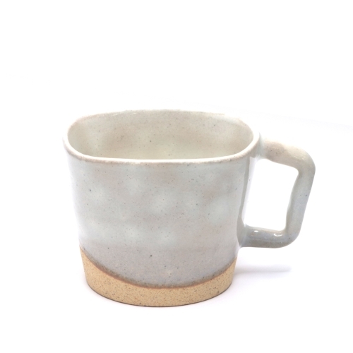 マグカップ 陶器 おしゃれ 粉引きマグ コーヒーカップ 湯呑 美濃焼 クラウドマグ 雑貨屋リエット