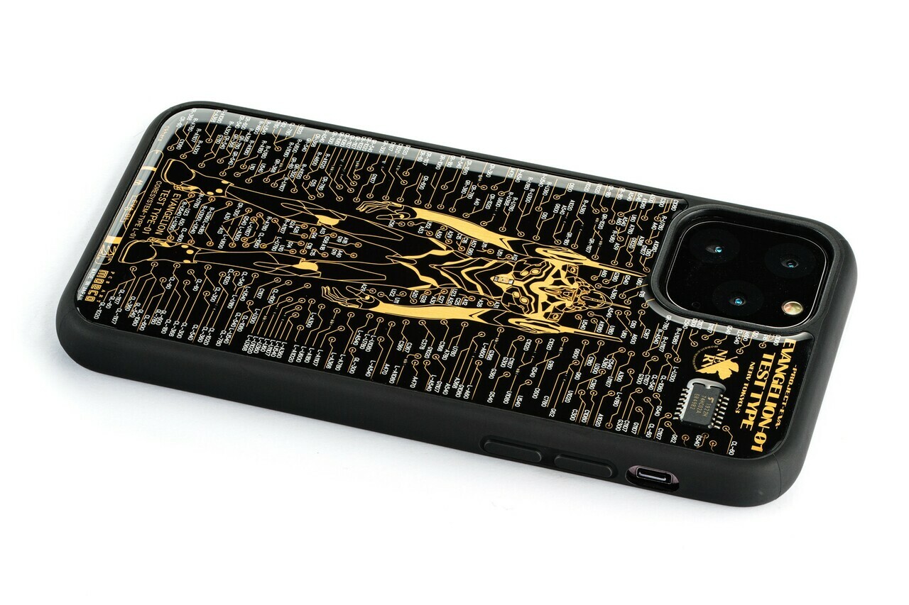 Flash Eva01 基板アート Iphone 11 Proケース 黒 東京回路線図a5クリアファイルをプレゼント Pcb Art Moeco