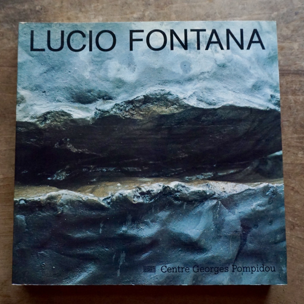 絶版洋古書 ルーチョ フォンタナ Lucio Fontana ポンピドゥセンター 1987 Telescopeart Art美術古書店