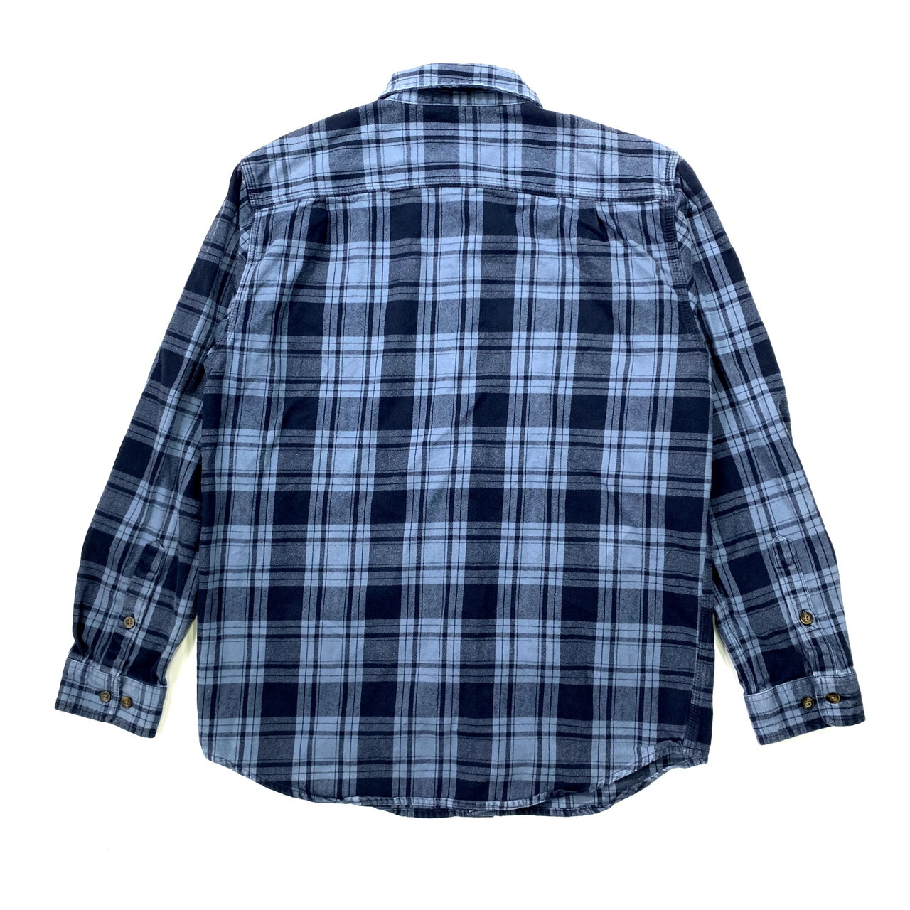 Carhartt カーハート 長袖 チェック柄 フランネルシャツ メンズm 古着 ブルー系 長袖シャツ Al Cave 古着屋 公式 古着通販サイト