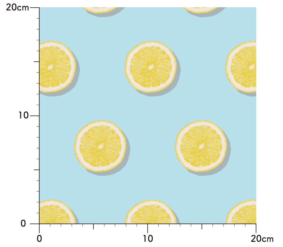 リメイクシート Fo 011r レモン Wearll ウェアル 貼ってはがせるシール壁紙