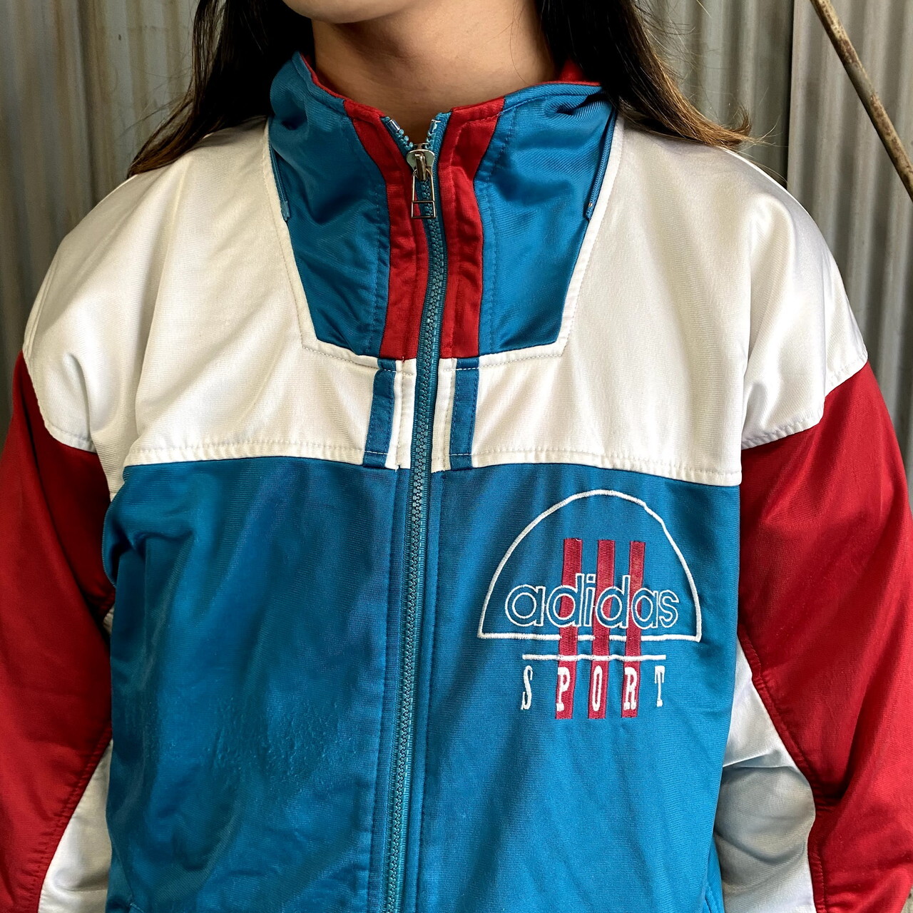 代引き手数料無料 80 S Adidas アディダス トレフォイルロゴ刺繍 トラックジャケット 爆安セール Www Globaldentalcentre Org