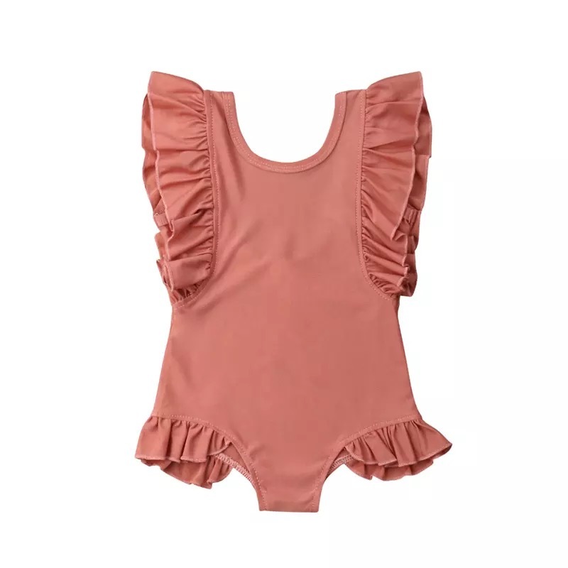 送料無料 予約商品 001 水着 女の子 フリル 夏 海 1歳 2歳 3歳 4歳 5歳 6歳 ナチュラル ベビー キッズ ワンピース Selectshop Aya