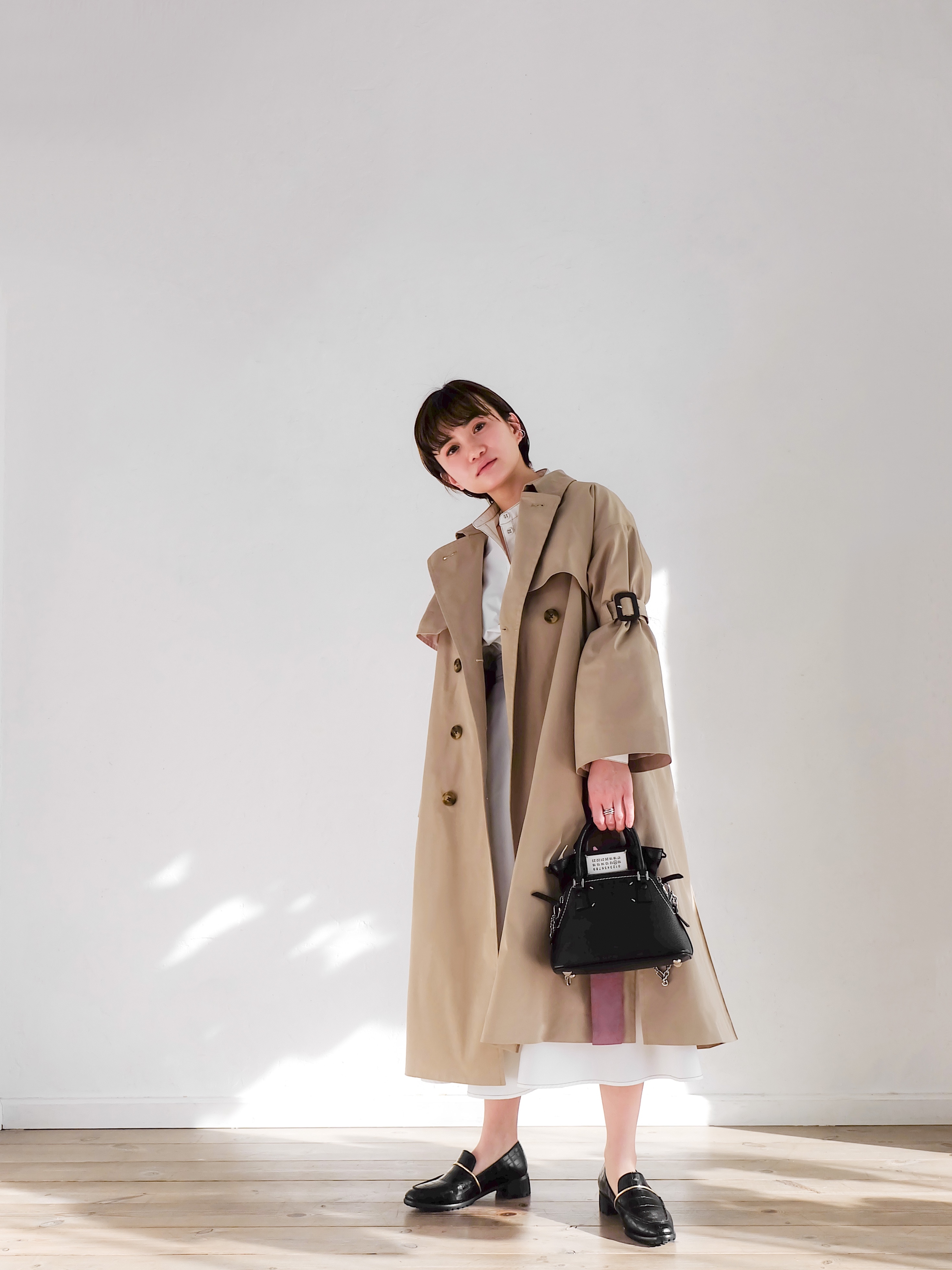 KATRIN TOKYO トレンチコート2way trench lemon-