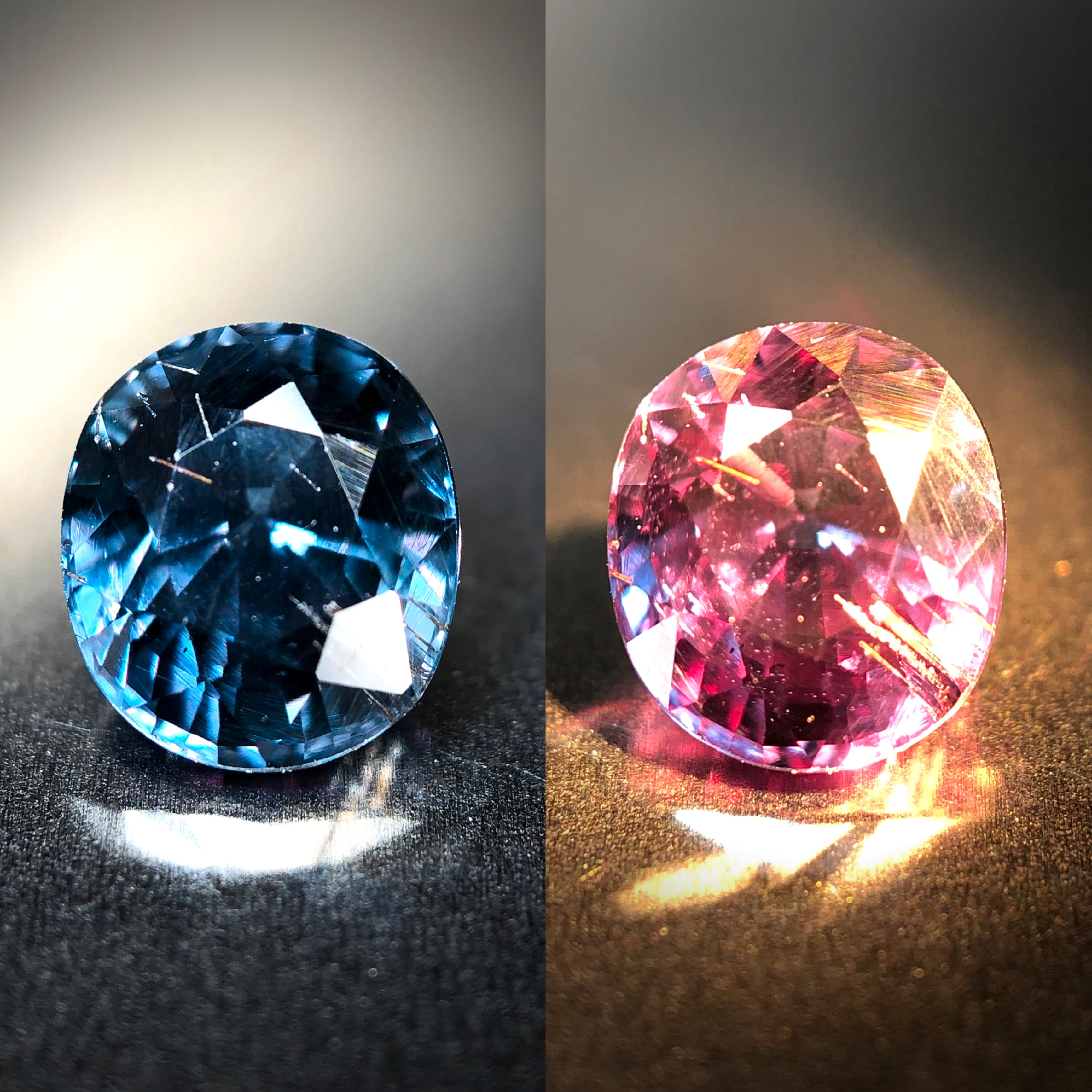 唯一無二の蒼碧色 1 17ct 天然 ベキリーブルーガーネット カラーチェンジガーネット Frederick S Gems Jewelry