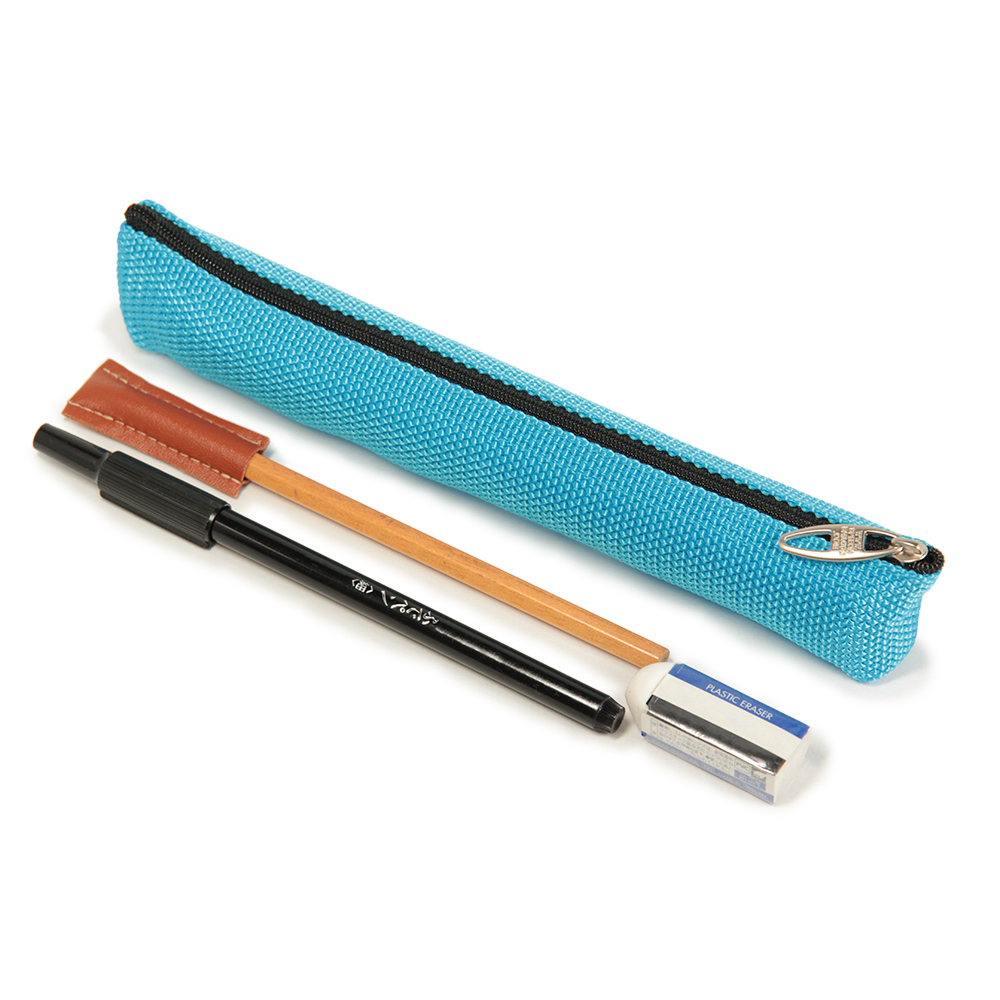 新品の鉛筆や筆ペンも入る長ーいペンケース ロング三角ペン Speech Balloon