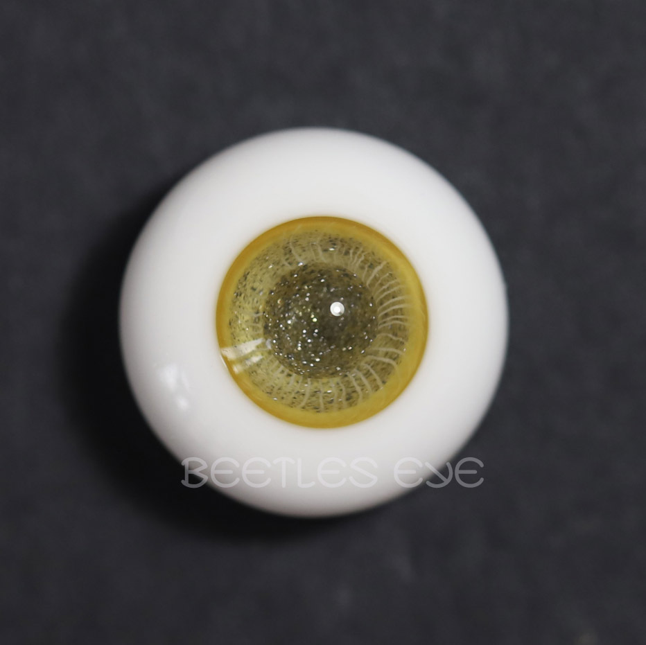 Bjdドール用 手作りグラスアイ Eye 黄色い イェロー 10 12 14ｍｍサイズ人形用 Dolly Planet Dg 17 Btgarden