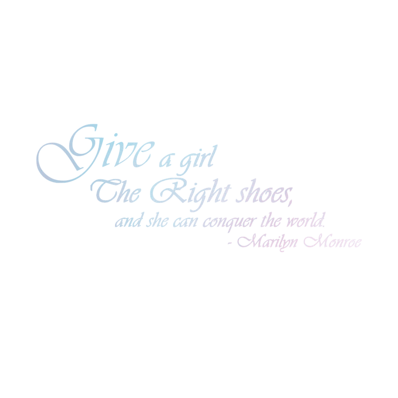ウォールステッカー マリリンモンロー 名言 空ピンク 光沢 格言 英字 その2 Give A Girl The Right Shoes スプレーアート Iby アイバイ ウォールステッカー 通販 ウォールステッカー マリリンモンロー 名言 空ピンク 光沢 格言 英字 その2 Give A Girl The Right Shoes スプレーアート Iby アイバイ ウォールステッカー 通販